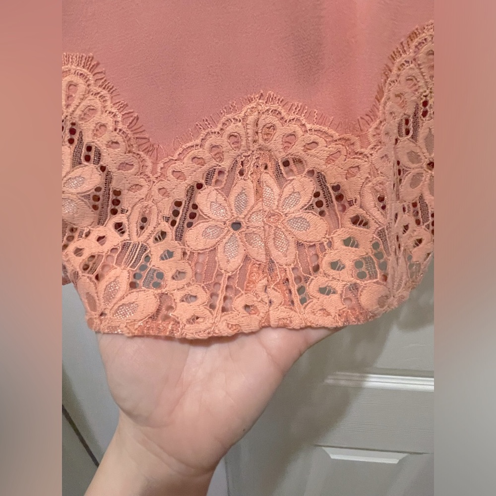 NWT For Love & Lemons 2-piece Pink Floral Skirt and Top
